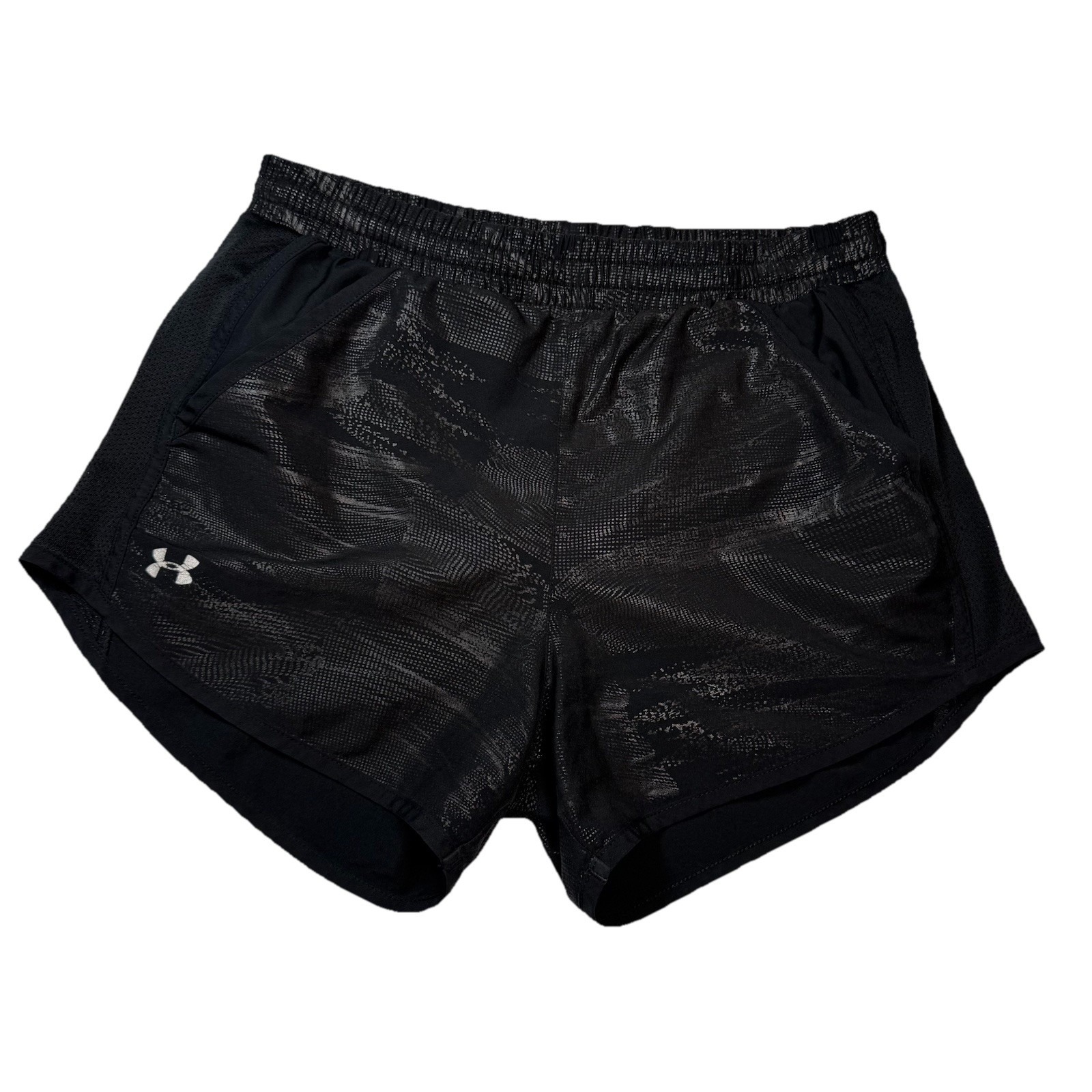 Under Armour Women's Black Running Shorts Size Xs/S Lightweight Athletic